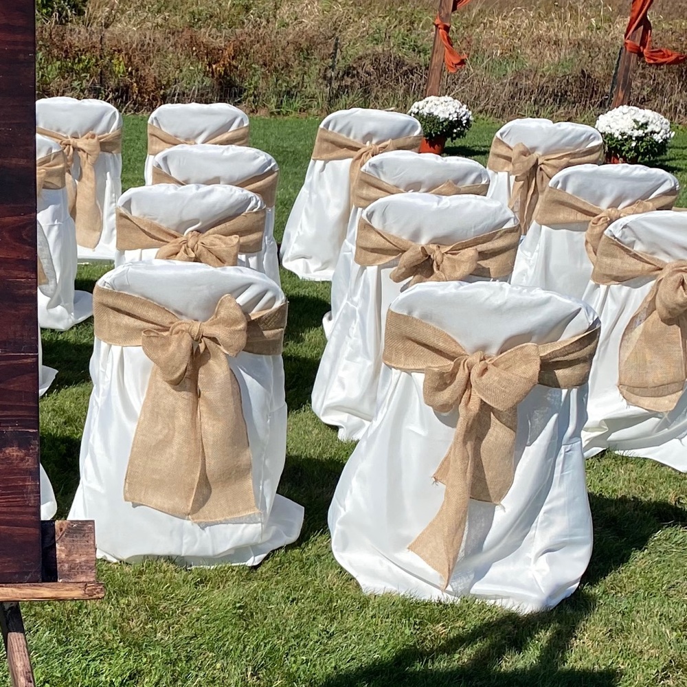Chair covers and sashes